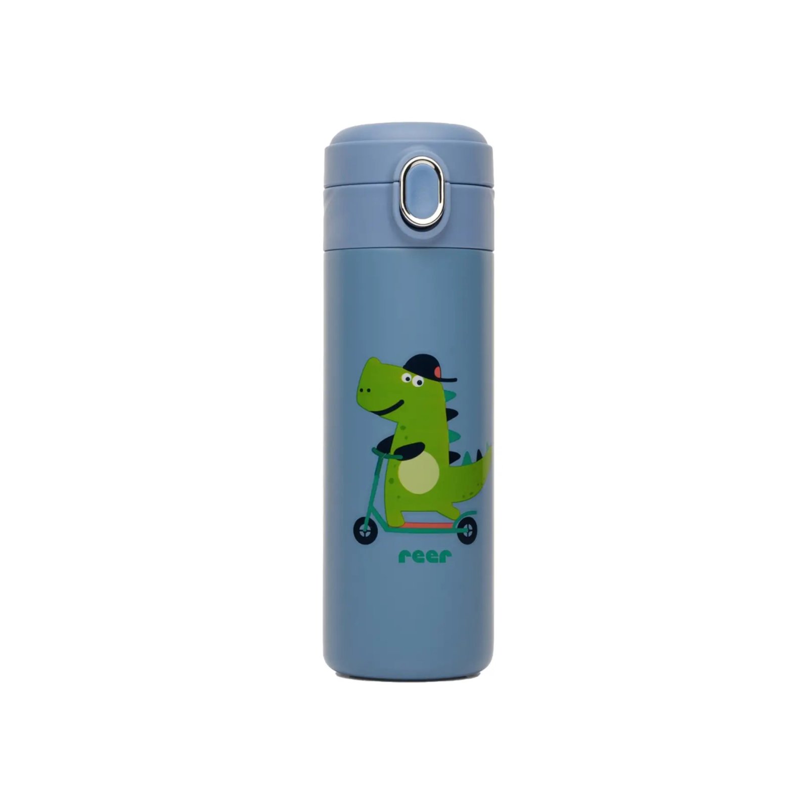 Reer Kids Drinking Bottle With Straw 350ml Blue