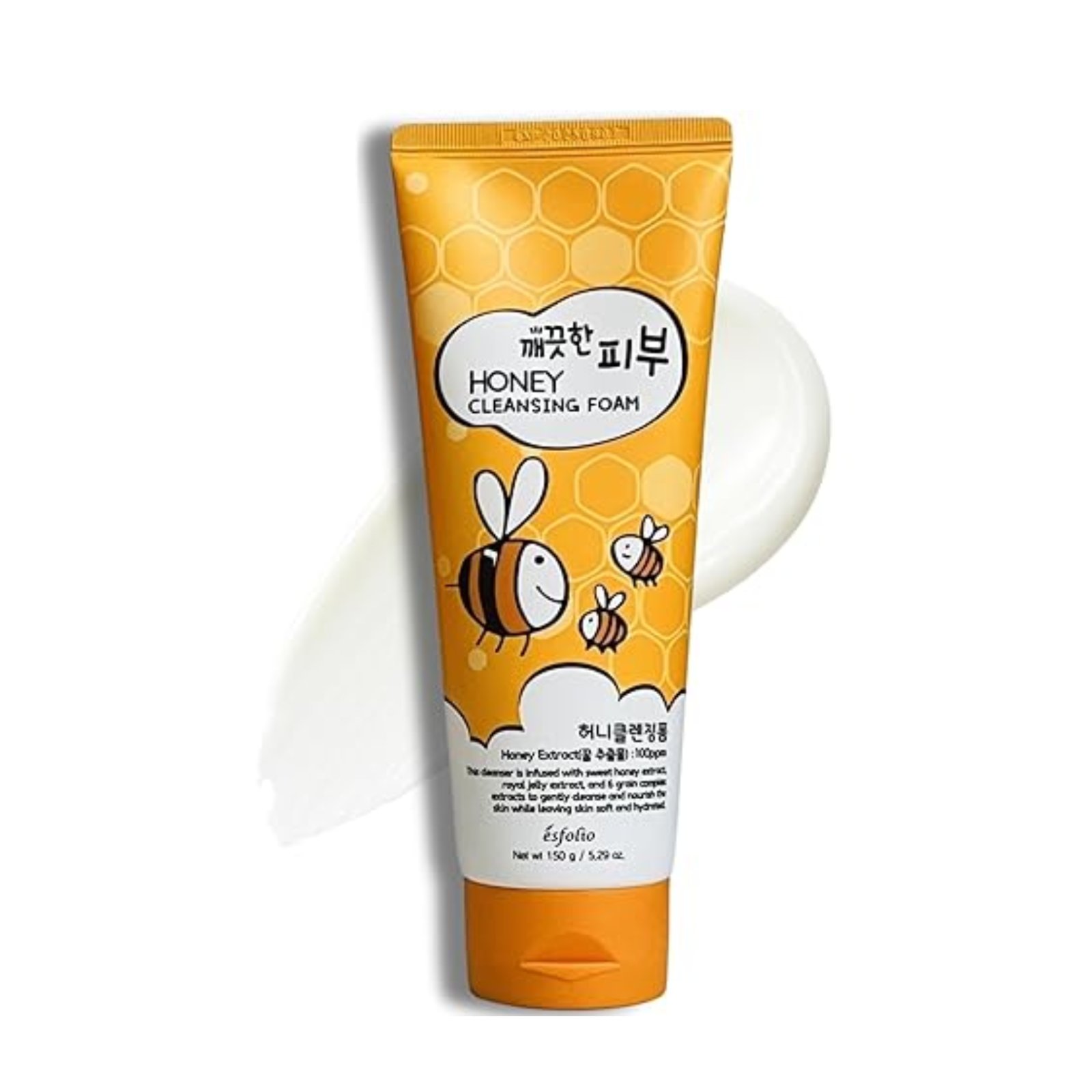 Esfolio Pure Skin Honey Cleansing Foam 150ml