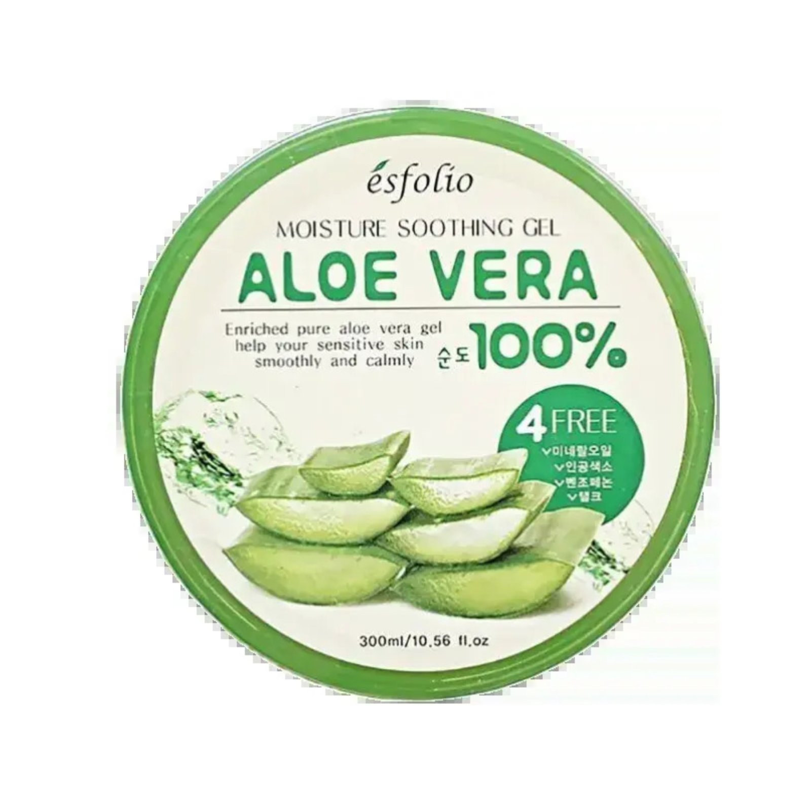 Esfolio Moisture Soothing Gel Aloe Vera 100% 300ml