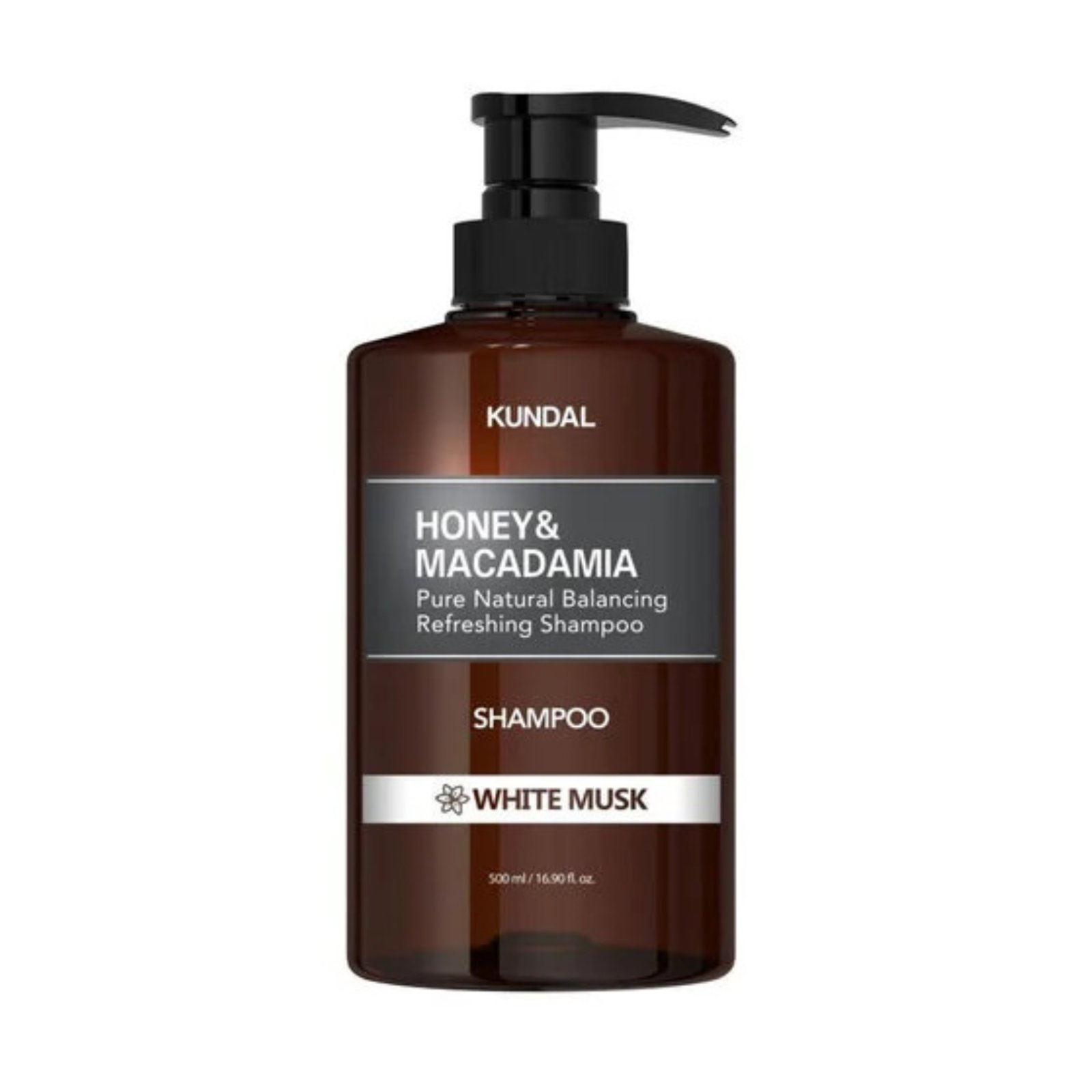 KUNDAL Honey & Macadamia Shampoo White Musk 500ml