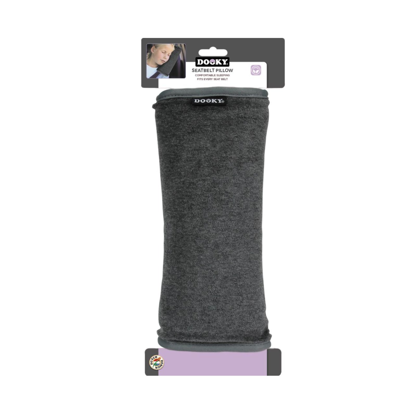 Dooky Seatbelt Pillow Dark Grey Uni