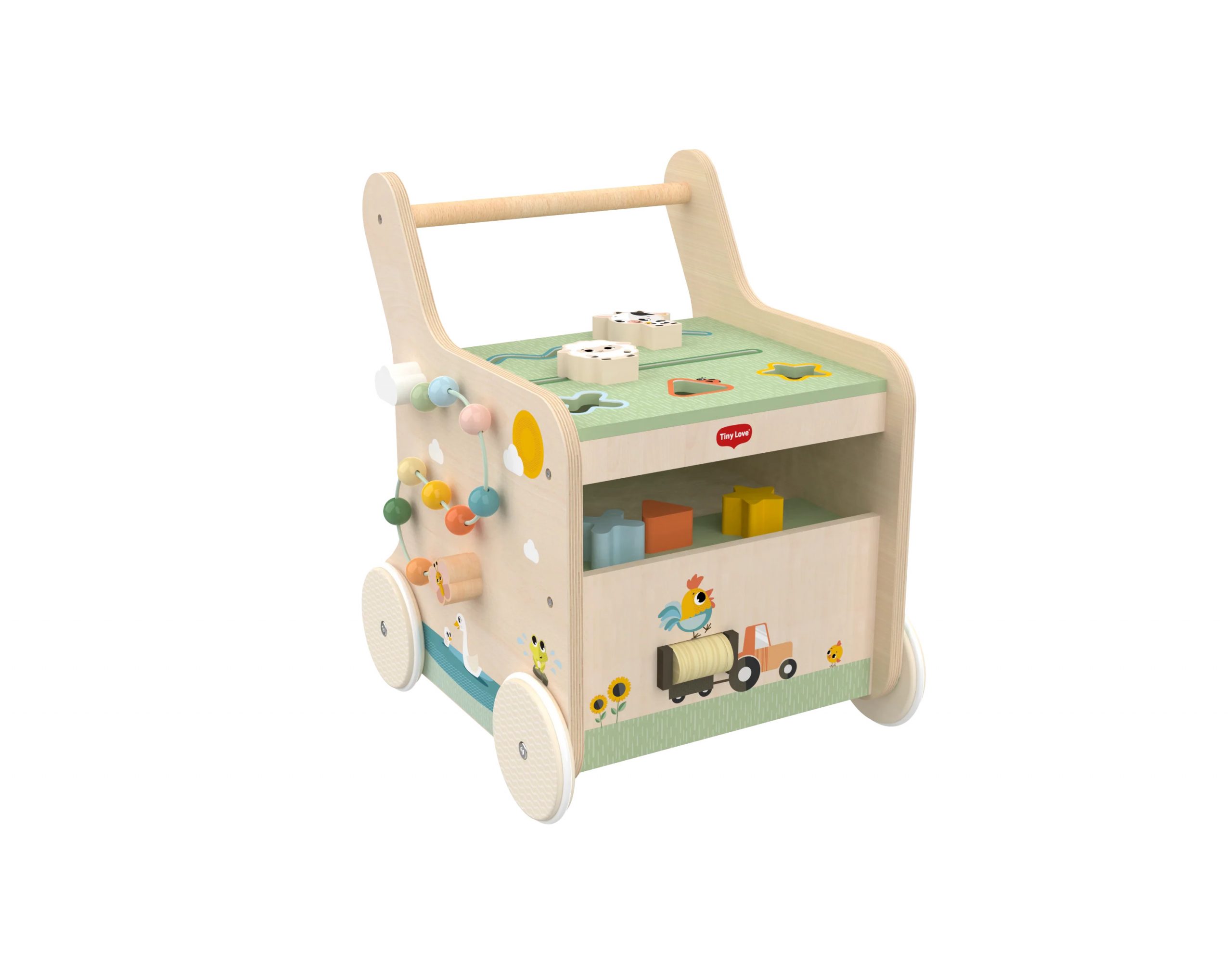 Tiny Love Wooden Activity Walker Farmers