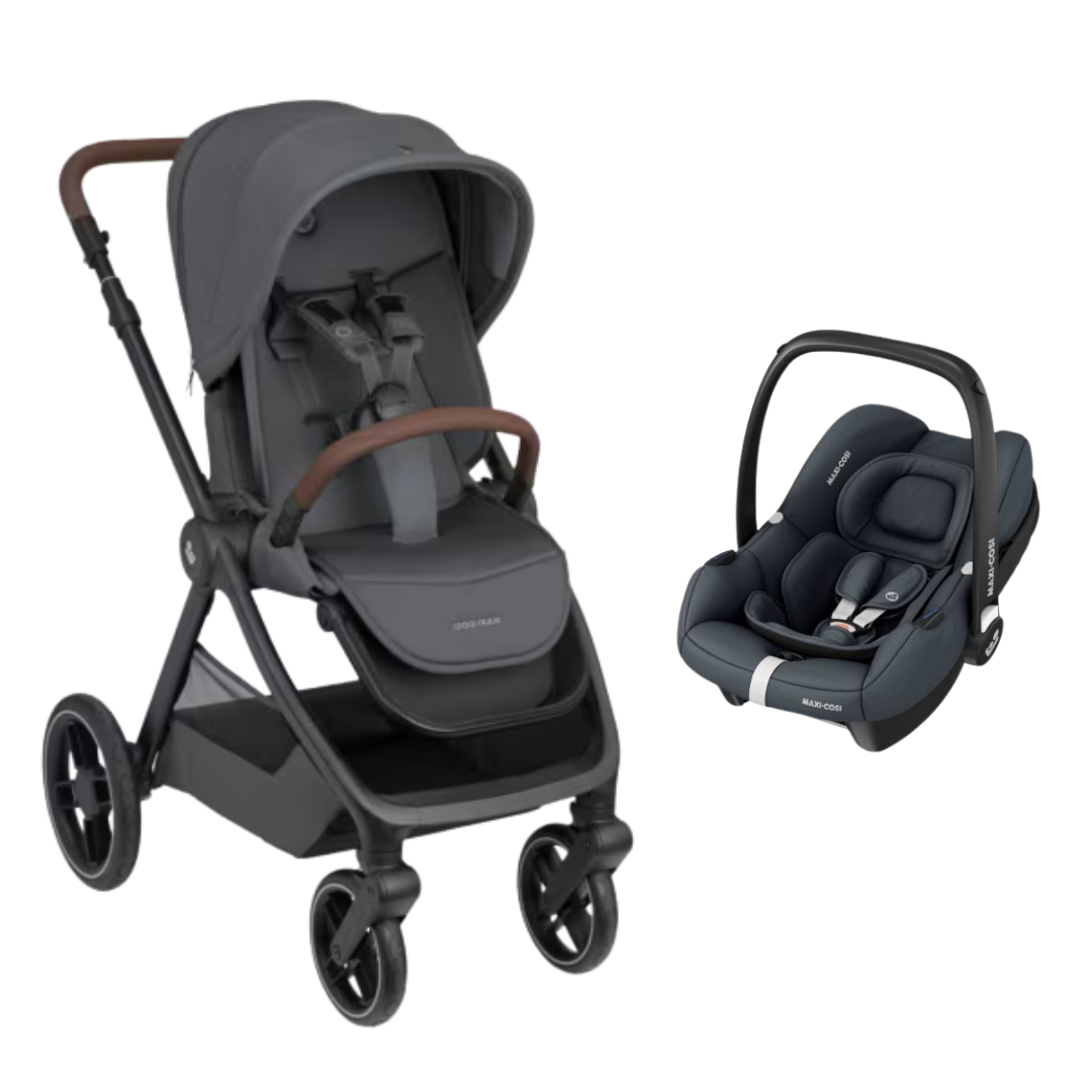 Maxi Cosi Oxford Twillic Graphite+Cabriofix Essential Graphite