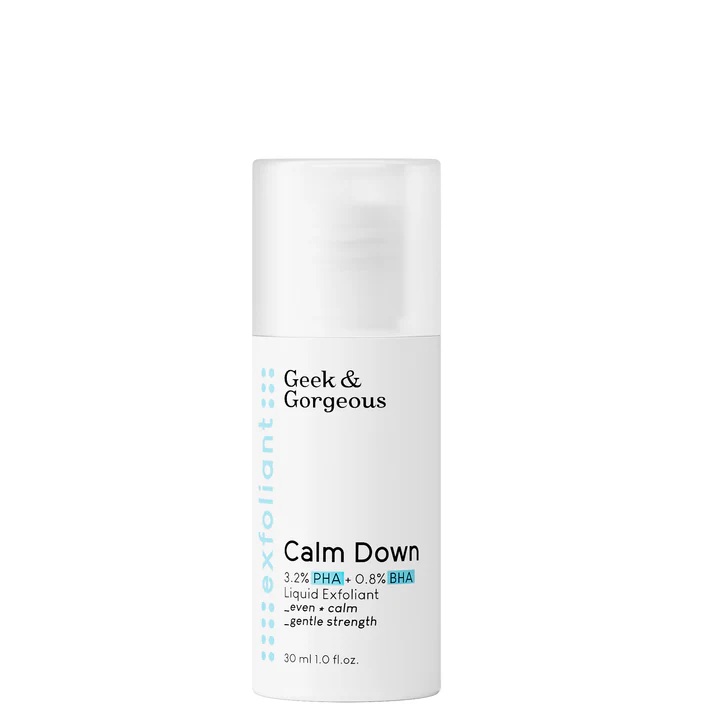Geek&Gorgeous Calm Down 4% PHA + BHA Liquid 30ml