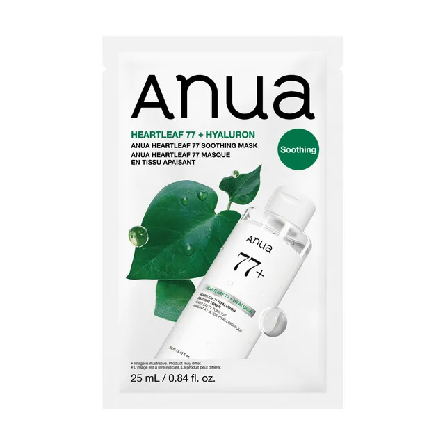 ANUA HEARTLEAF 77% SOOTHING SHEET MASK 25ml