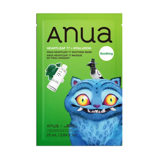 ANUA Kpop Demon Hunters Heartleaf 77 Soothing Mask 25ml 1pcs
