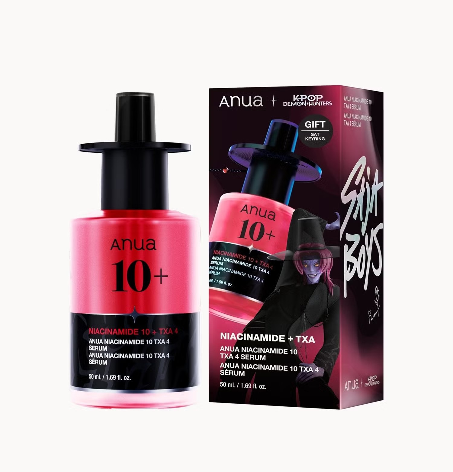 ANUA Kpop Demon Hunters Niacinamide 10 + TXA 4 Serum 50ml