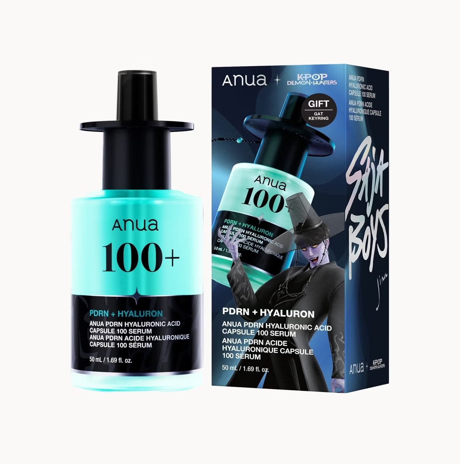 ANUA Kpop Demon Hunters PDRN Hyaluronic Acid Capsule 100 Serum 50ml