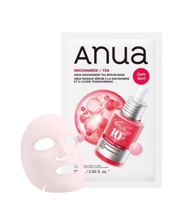 ANUA Niacinamide TXA Serum Mask 28ml 28ml 1pcs
