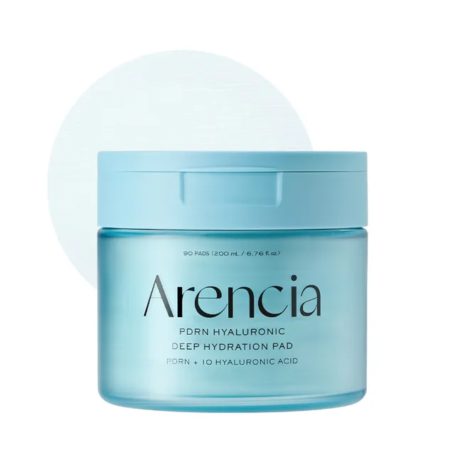 ARENCIA PDRN + Hyaluronic Deep Hydration Pads 90pcs