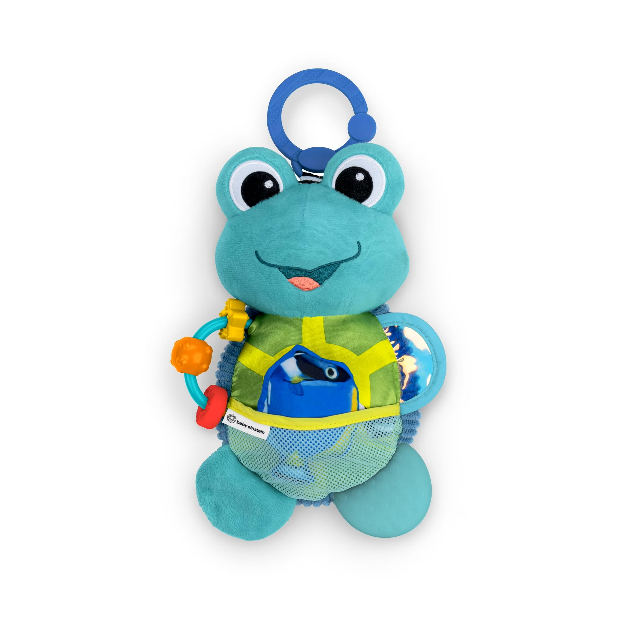 BABY EINSTEIN Ocean Explorers Neptunes Sensory Sidekick Activity Plush Toy