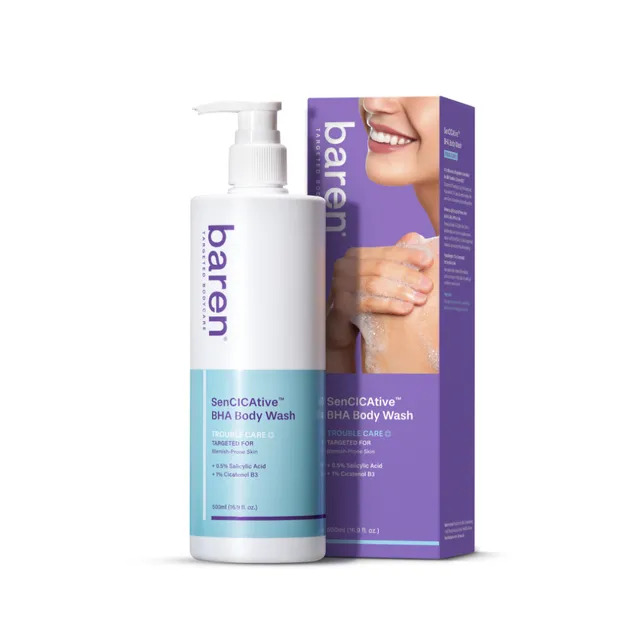 BAREN SenCICAtive BHA Body Wash 500g
