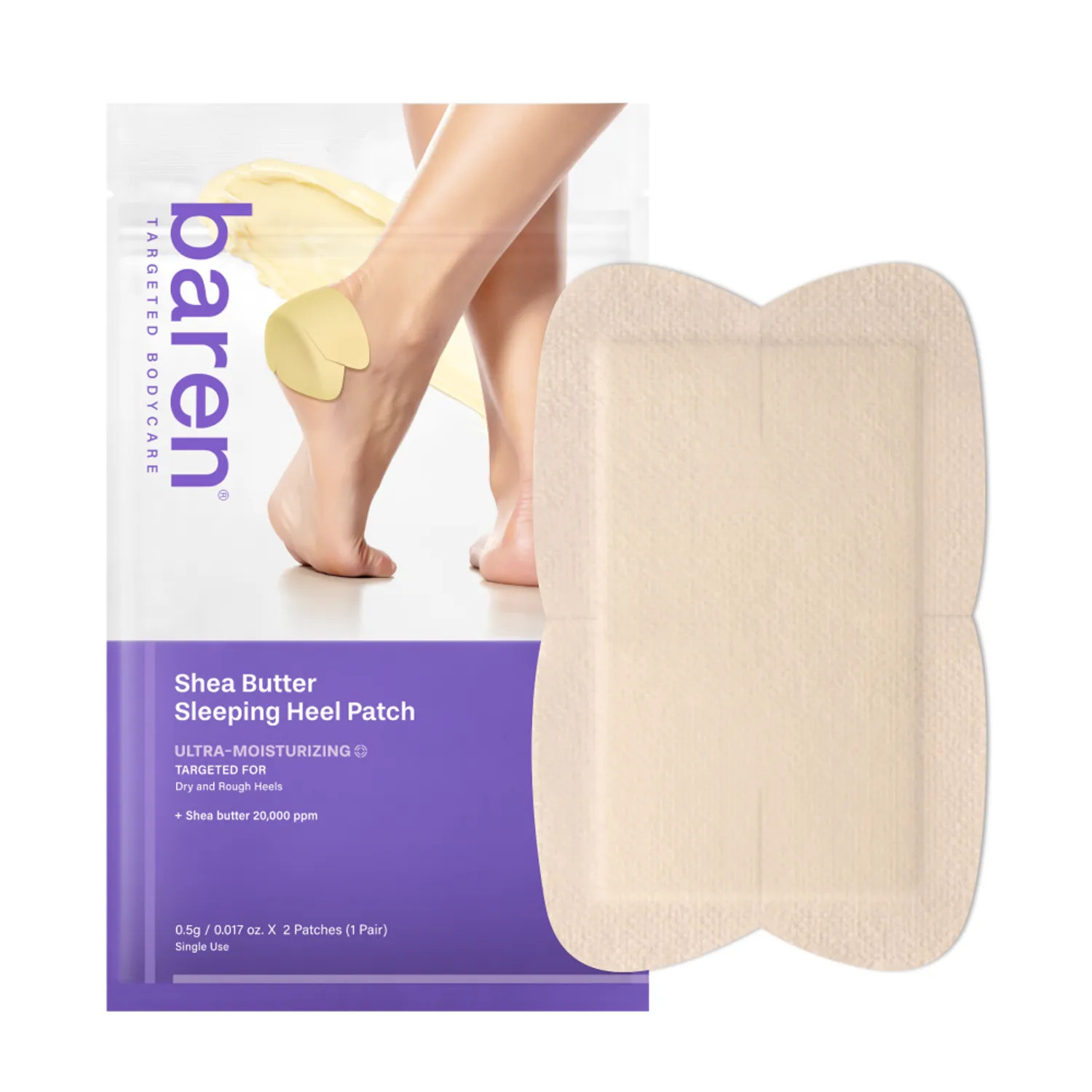 BAREN Shea Butter Sleeping Heel Patch 2pcs