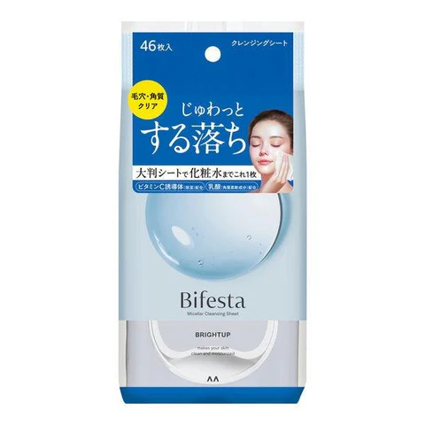 Bifesta Micellar Cleansing Sheet Bright Up 46 sheets
