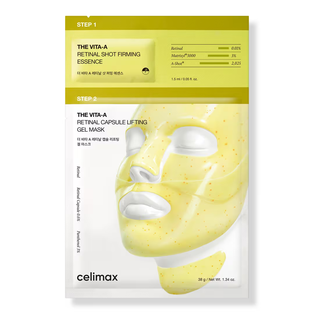 CELIMAX The Vita-A Retinal Shot Tightening 2-Step Gel Mask 1pcs 38g/1.5ml
