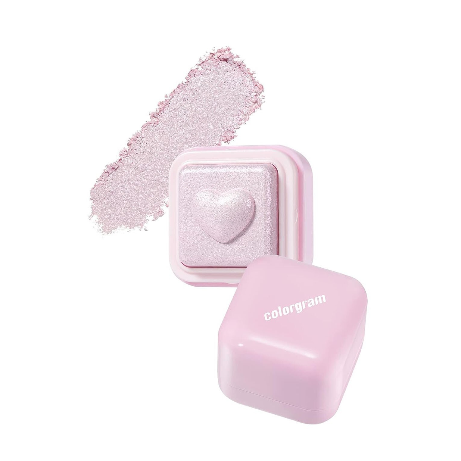COLORGRAM Milk Bling Heartlighter 08 All Light Pink 2.2g