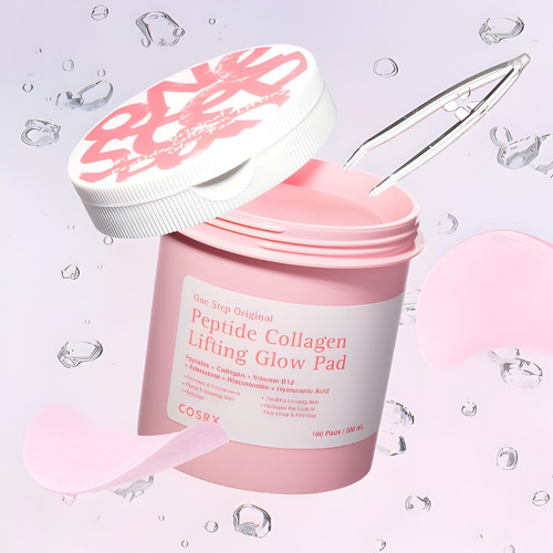 COSRX One Step Original Peptide Collagen Lifting Glow Pad 300ml 100 Pads