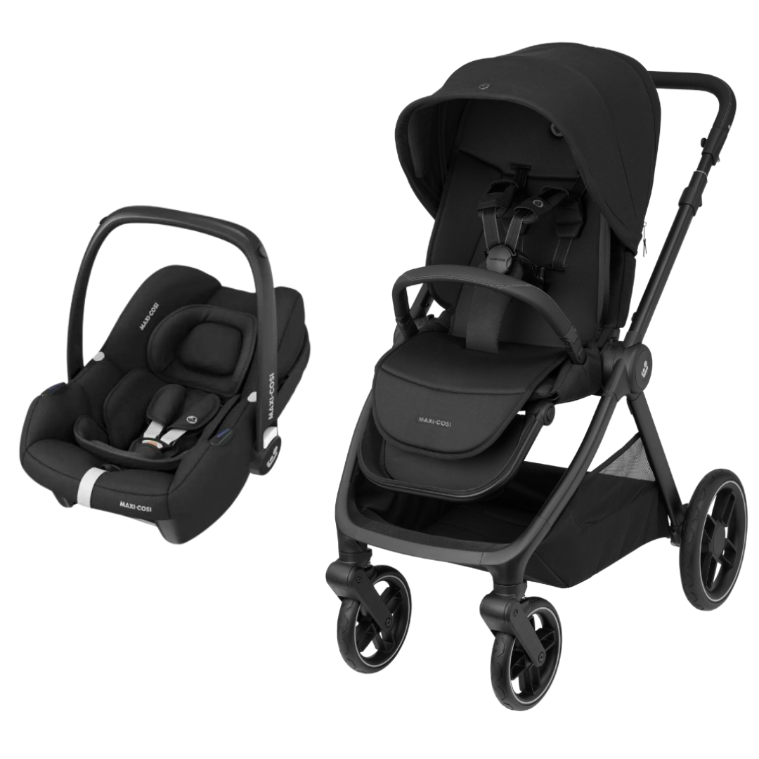 Maxi Cosi Oxford Twillic Black+CabrioFix i-Size Essential Black