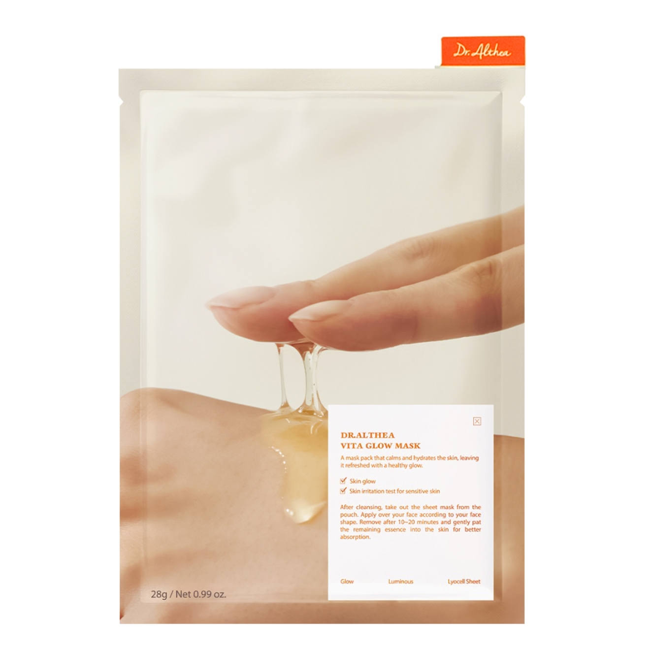 Dr.Althea Vita Glow Mask 28g 1pcs