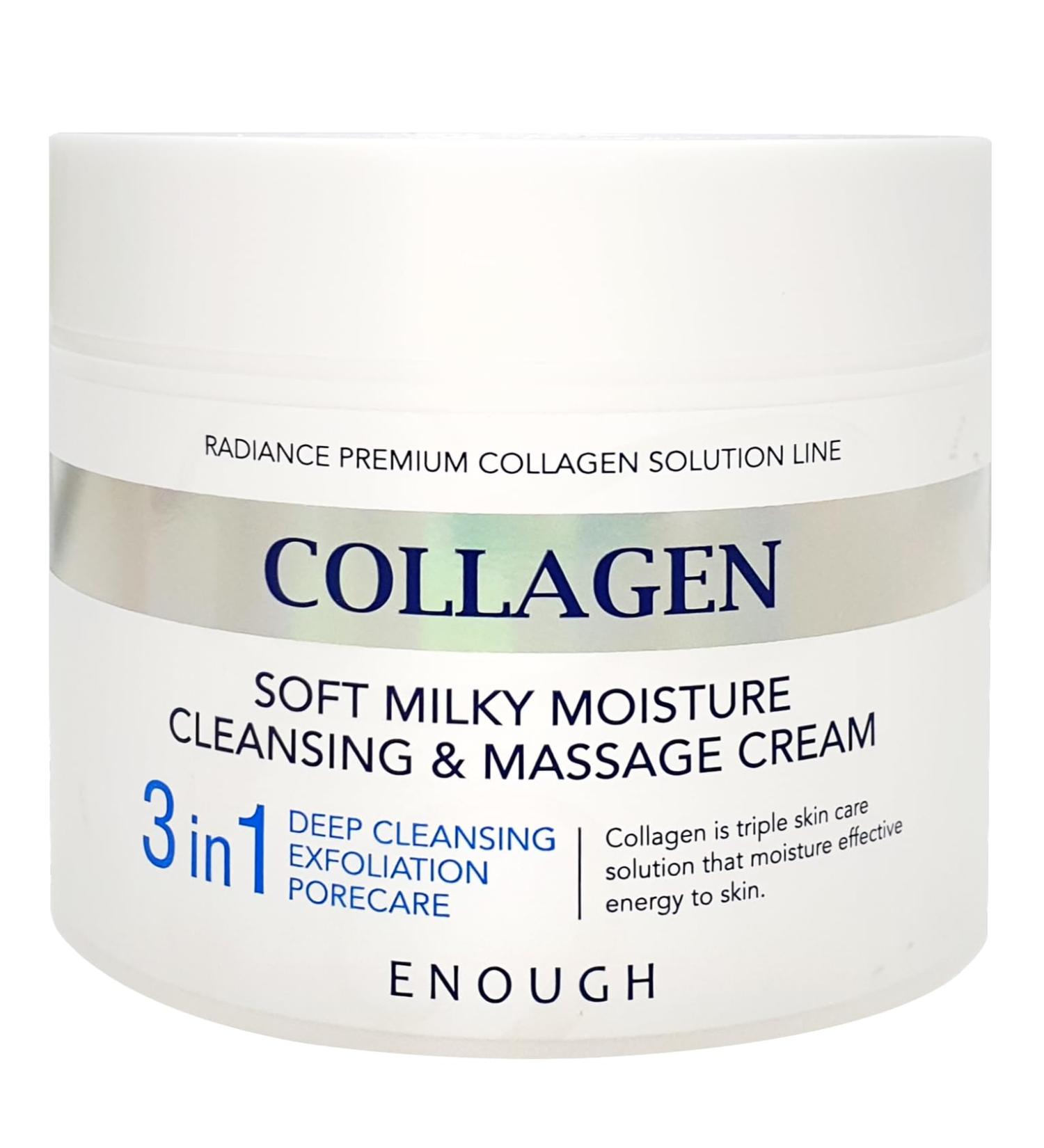 ENOUGH Collagen Soft Milky Moisture Cleansing & Massage Cream 300ml