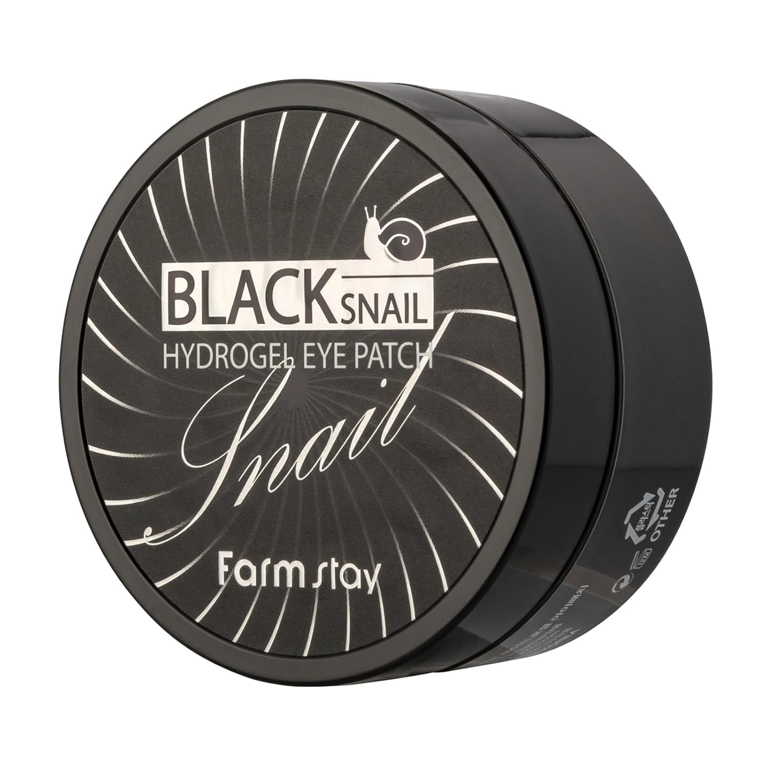 FARM STAY Black Snail Hydrogel Eye Patch 90g 60pcs