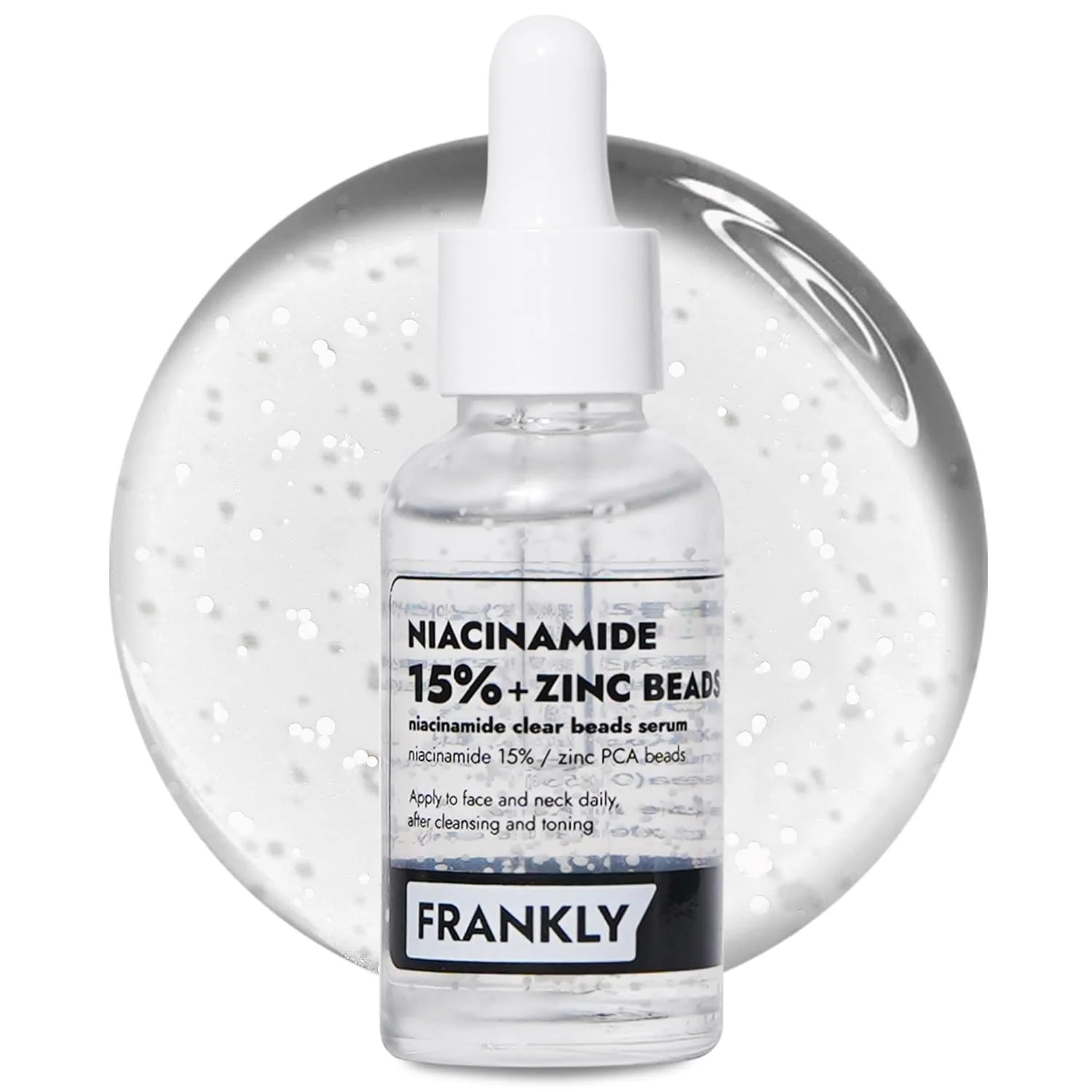 Frankly Niacinamide 15% Zinc Beads Serum 30ml