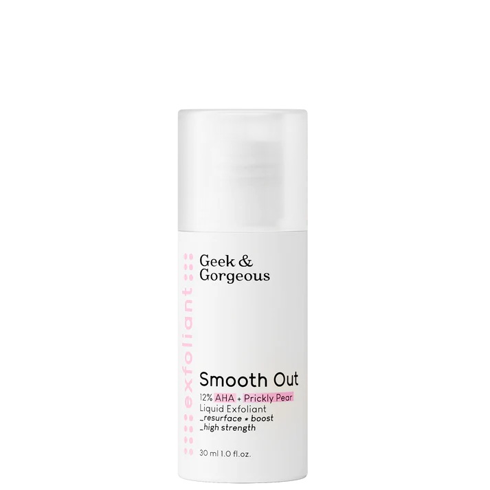 Geek&Gorgeous Smooth Out 12% AHA + Prickly Pear Liquid 30ml