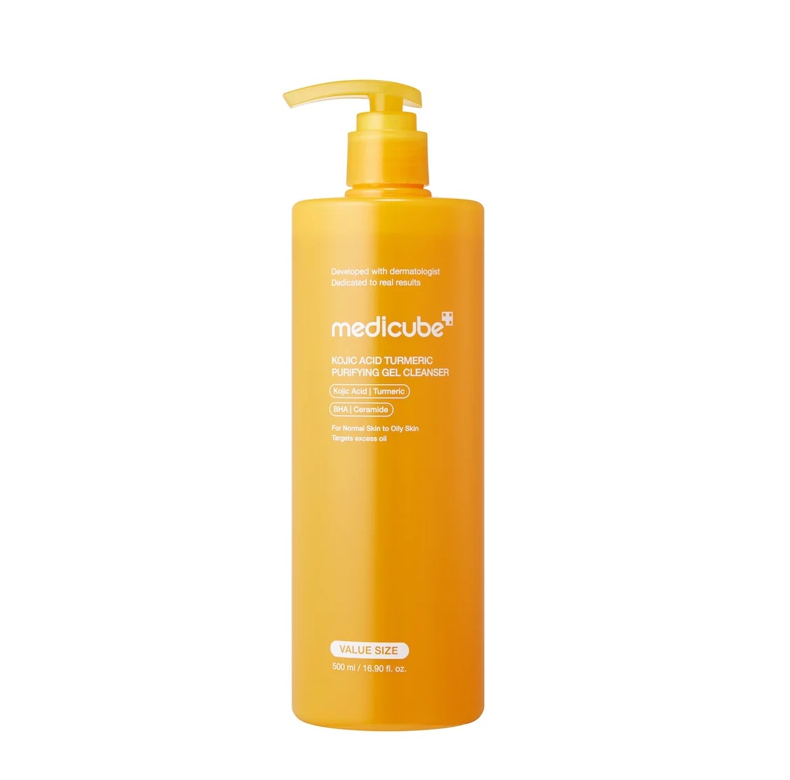 Medicube Kojic Acid Turmeric Gel to Foam Cleanser 500ml