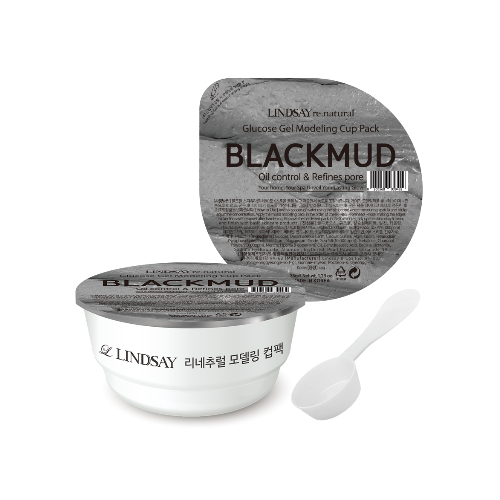 LINDSAY Re:natural Modeling Cup Mask Blackmud 35g