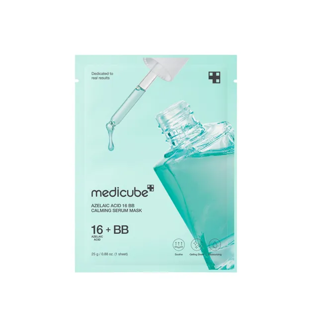 MEDICUBE  Azelaic Acid 16 BB Calming Serum Mask 25g 1pcs
