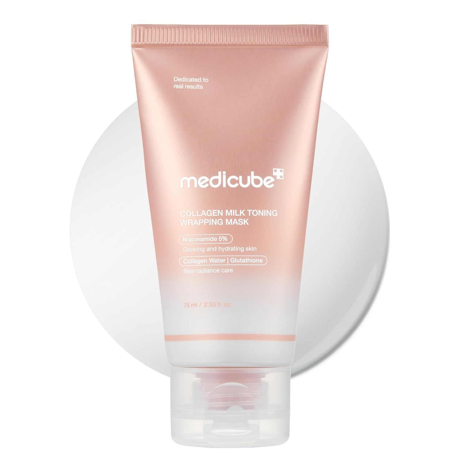 MEDICUBE Collagen Milk Toning Wrapping Mask 75ml