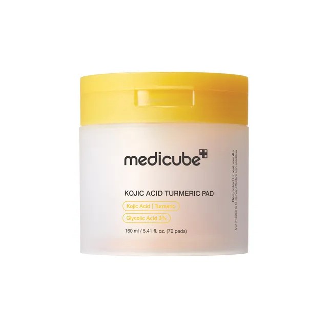 MEDICUBE Kojic Acid Turmeric Pad 70 Pads 160ml