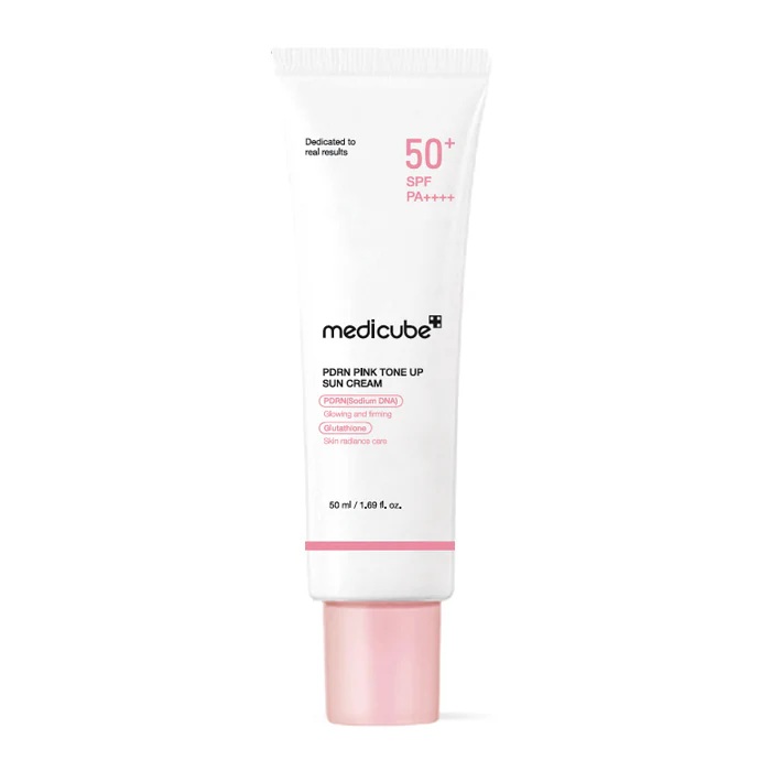 MEDICUBE PDRN Pink Tone Up Sun Cream SPF50+ Pa++++ 50ml