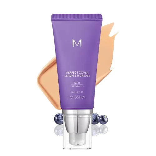 MISSHA M Perfect Cover Serum BB Cream 27 Honey Beige SPF 50 PA++++ 50ml
