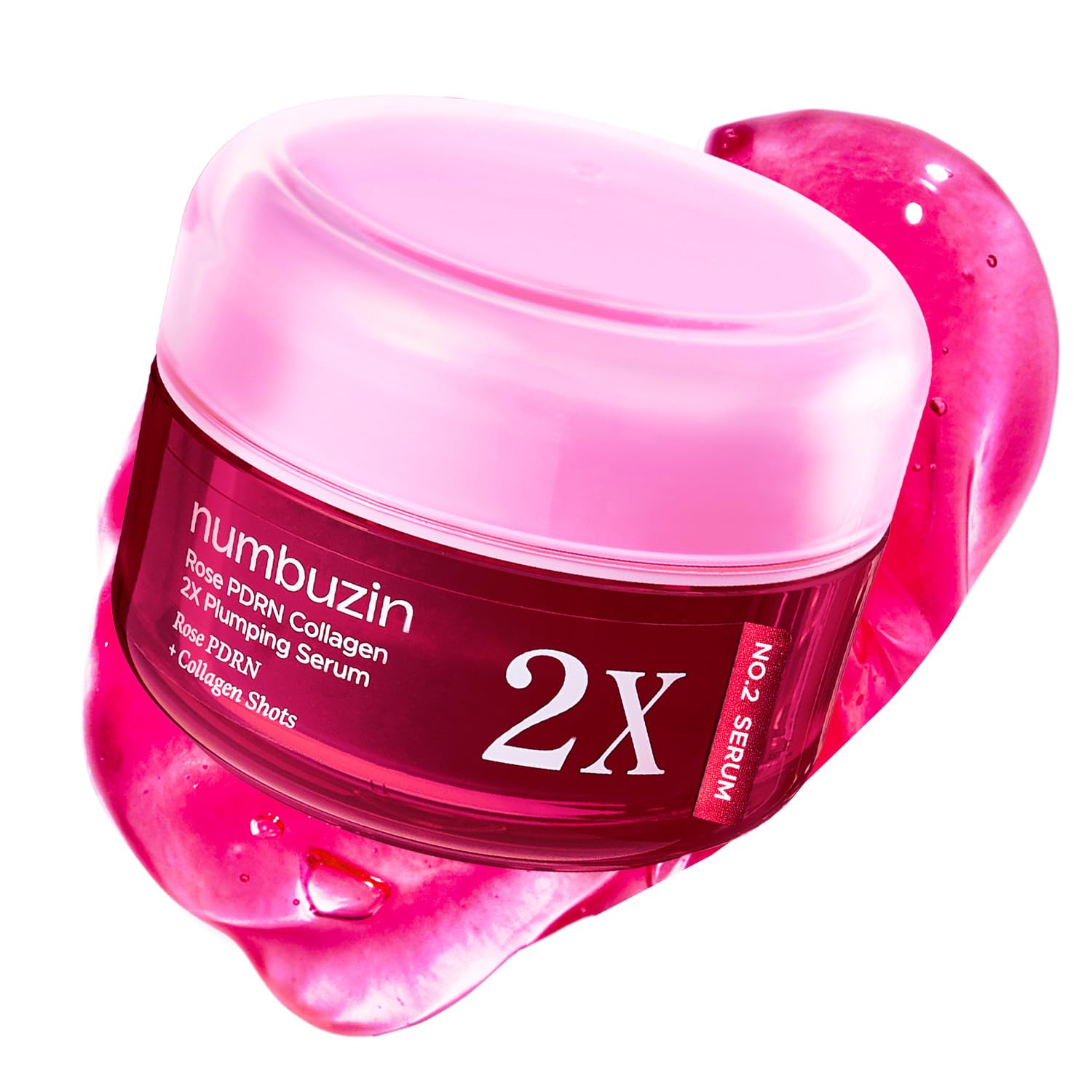 Numbuzin No.2 Rose PDRN Collagen 2X Plumping Serum 30ml