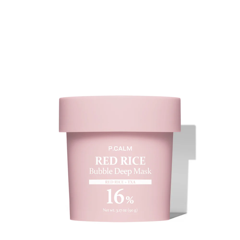 P.Calm Red Rice Bubble Deep Mask 90g