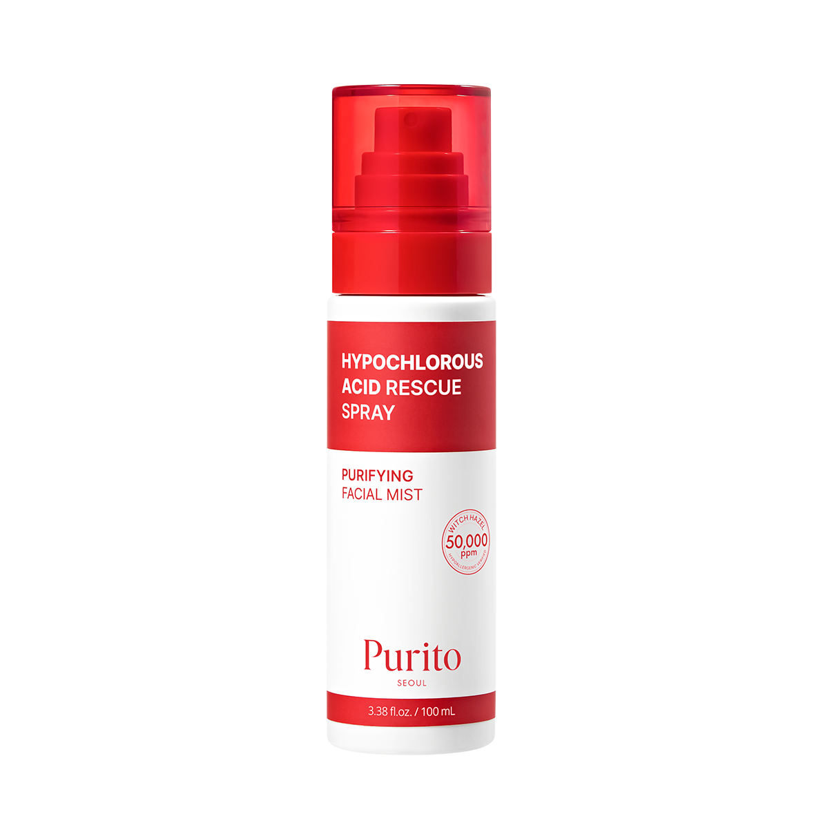 PURITO Hypochlorous Acid Rescue Spray 100ml
