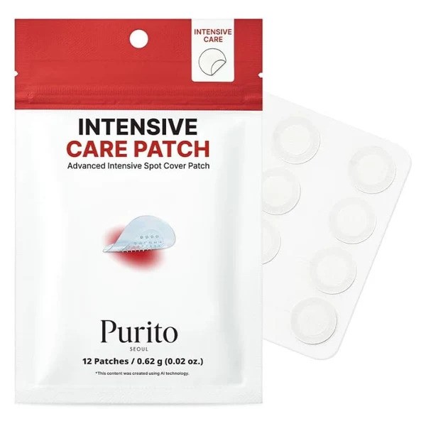 PURITO Intensive Care Patch 0,62g 12ea