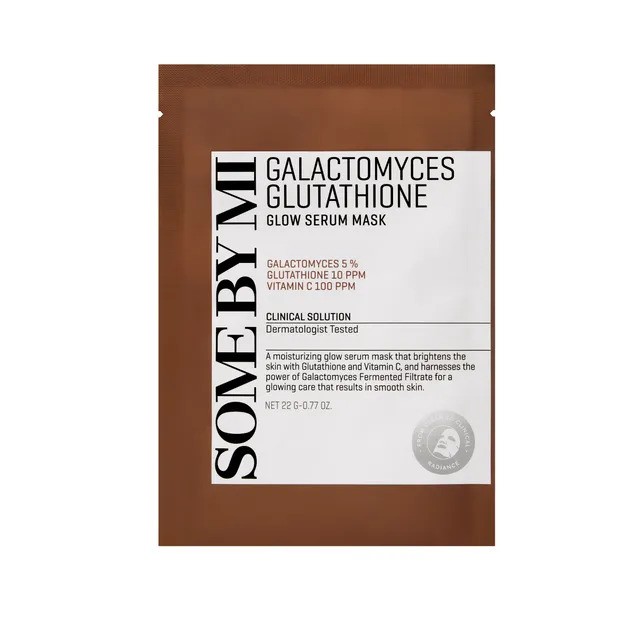 SOME BY MI Galactomyces Glutathione Glow Serum Mask 22g 1pcs
