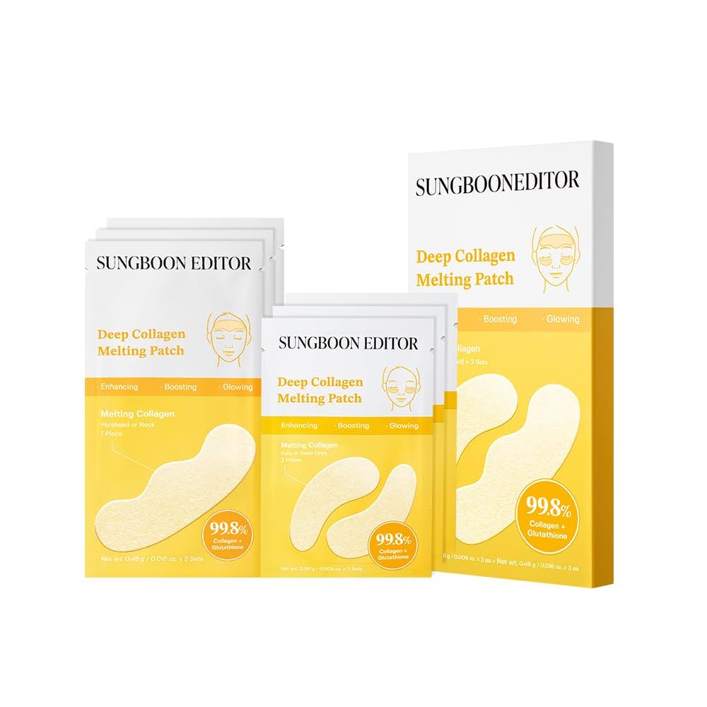 SUNGBOON EDITOR  Deep Collagen Melting Patch 6EA - 0.28g*3ea + 0.46*3ea