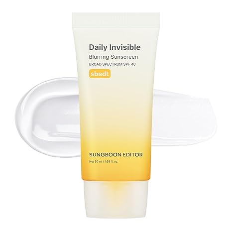 SUNGBOON EDITOR Daily Invisible Blurring Sunscreen SPF40 50ml