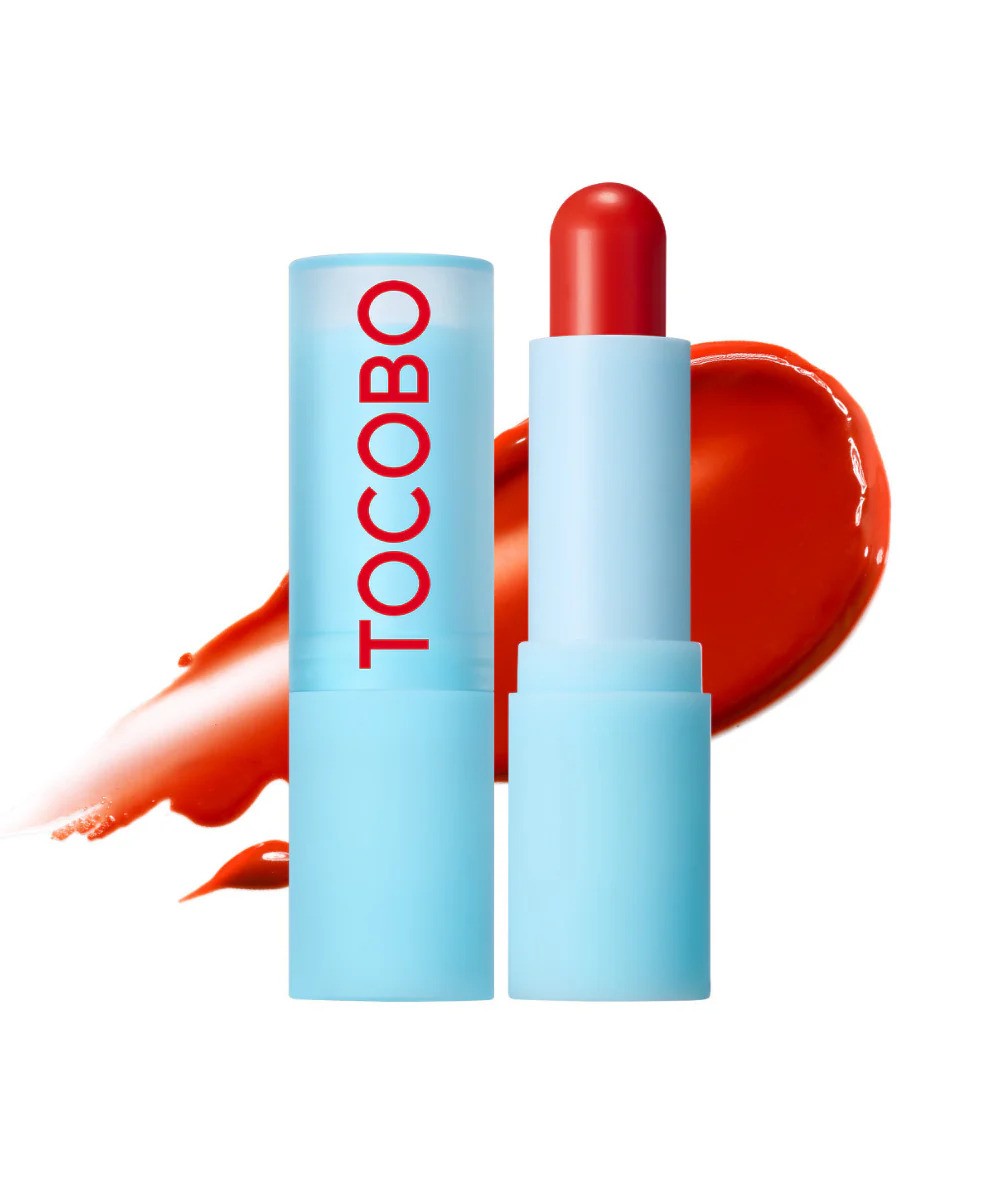 TOCOBO Glass Tinted Lip Balm 013 Tangerine Red 3.5g GIFT