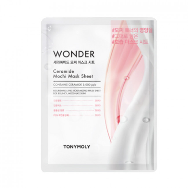 Tonymoly Wonder Ceramide Mochi Mask Sheet 20g 1pcs