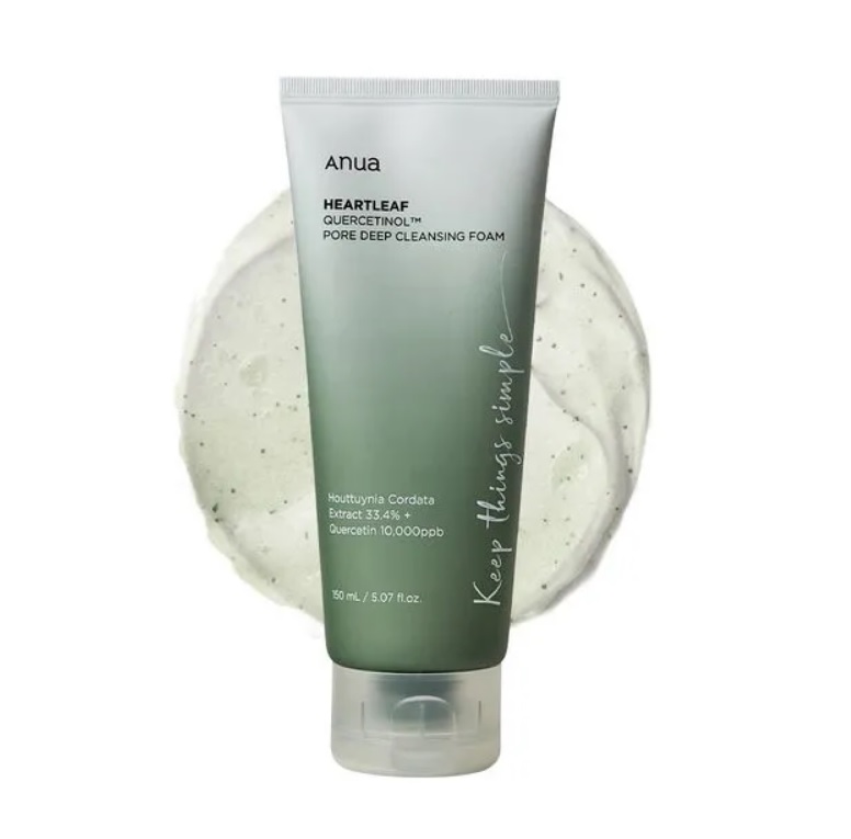 ANUA Heartleaf Quercetinol Pore Deep Cleansing Foam 150ml 