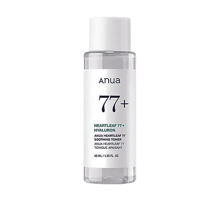 ANUA HEARTLEAF 77% SOOTHING TONER MINI 40ml"