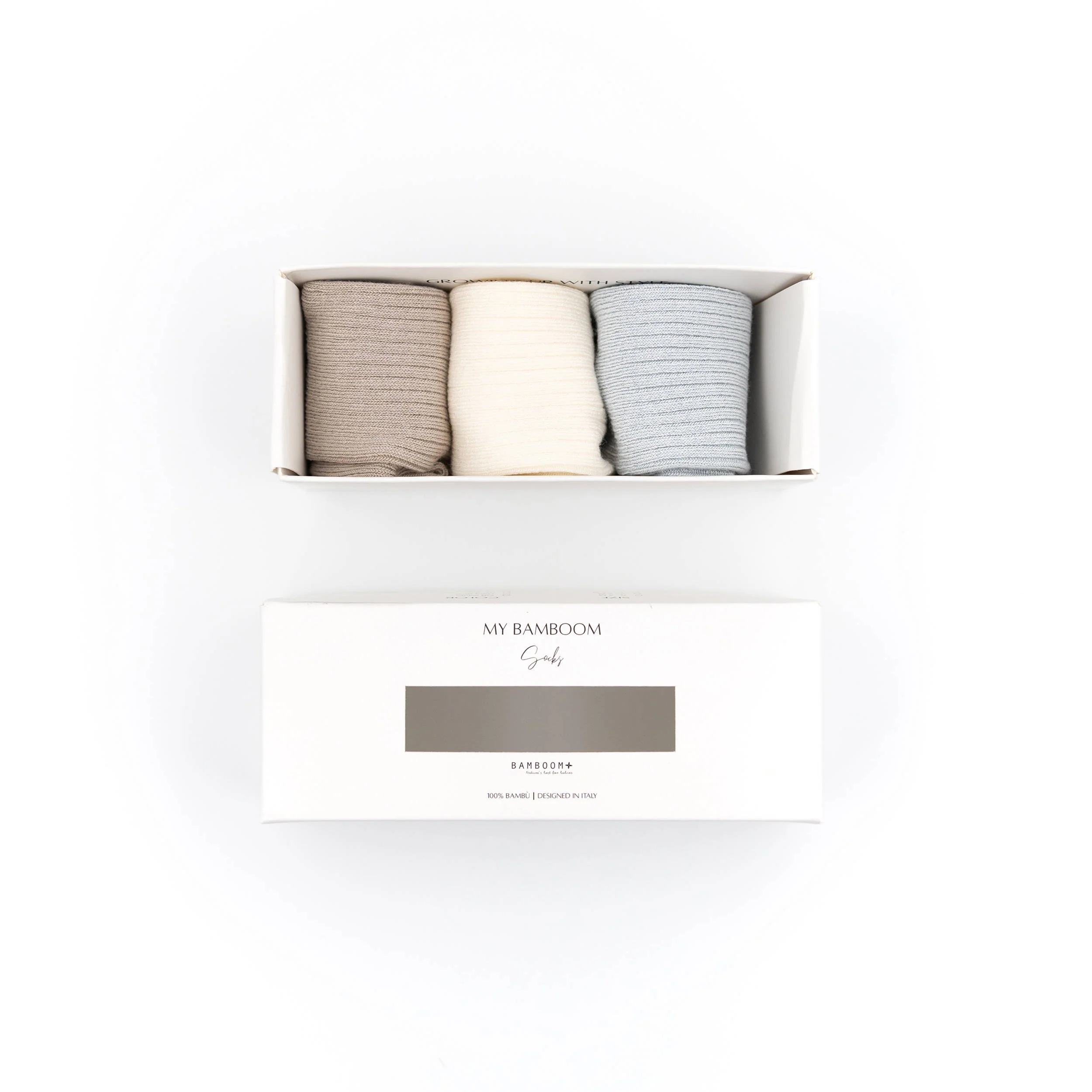 BAMBOOM Сет Од 3 Пара Чорапчиња AZZURRO 0-3M