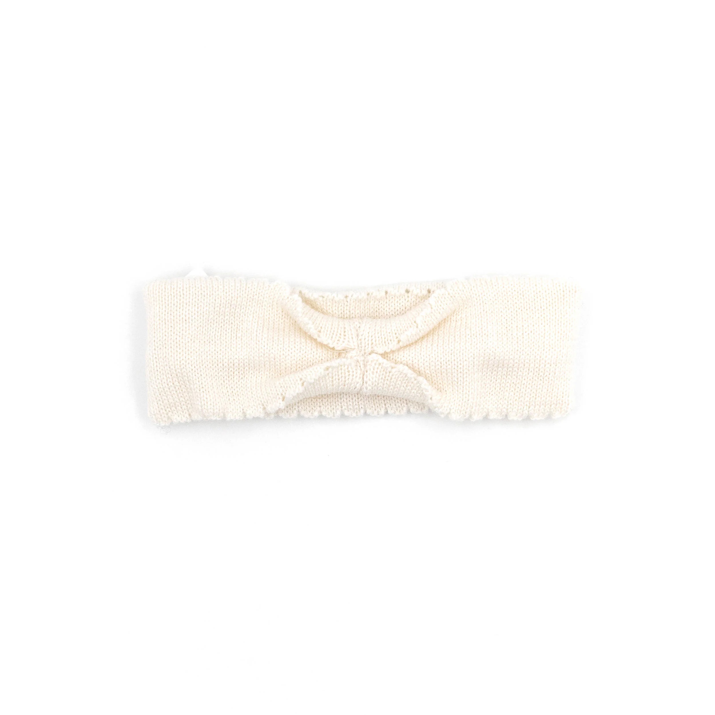 BAMBOOM Трака За Глава За Новороденче BIANCO