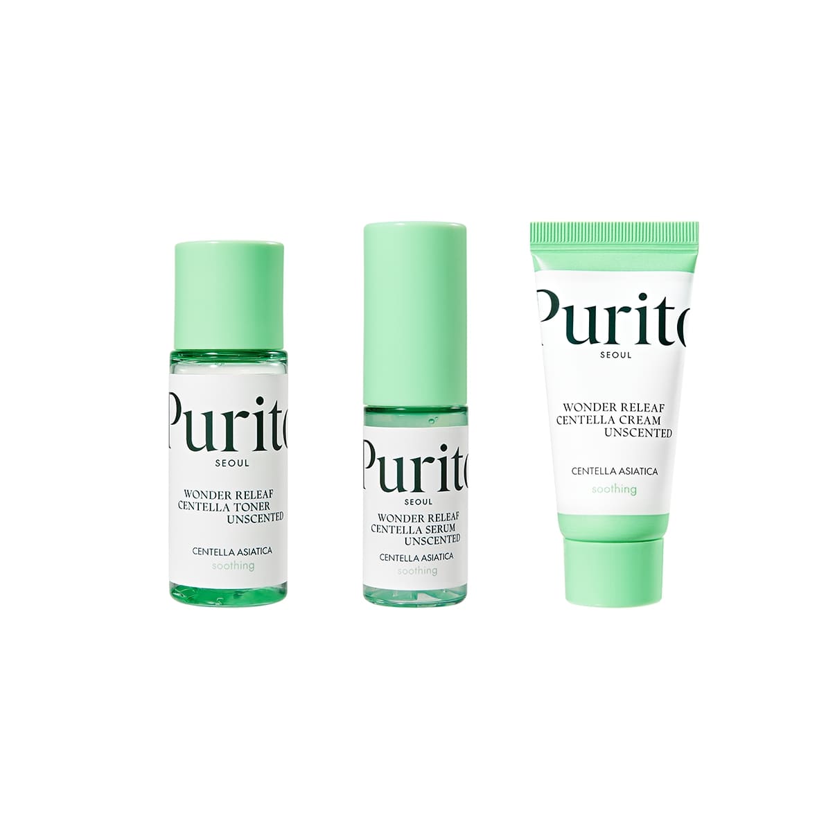 PURITO Wonder Releaf Centella Mini Kit Unscented G