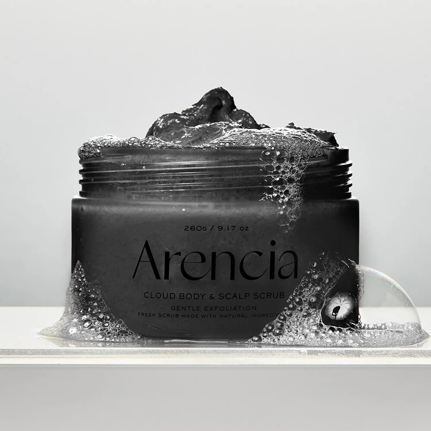 ARENCIA Fresh Cloud Scrub Black Tea & Yuzu 260g