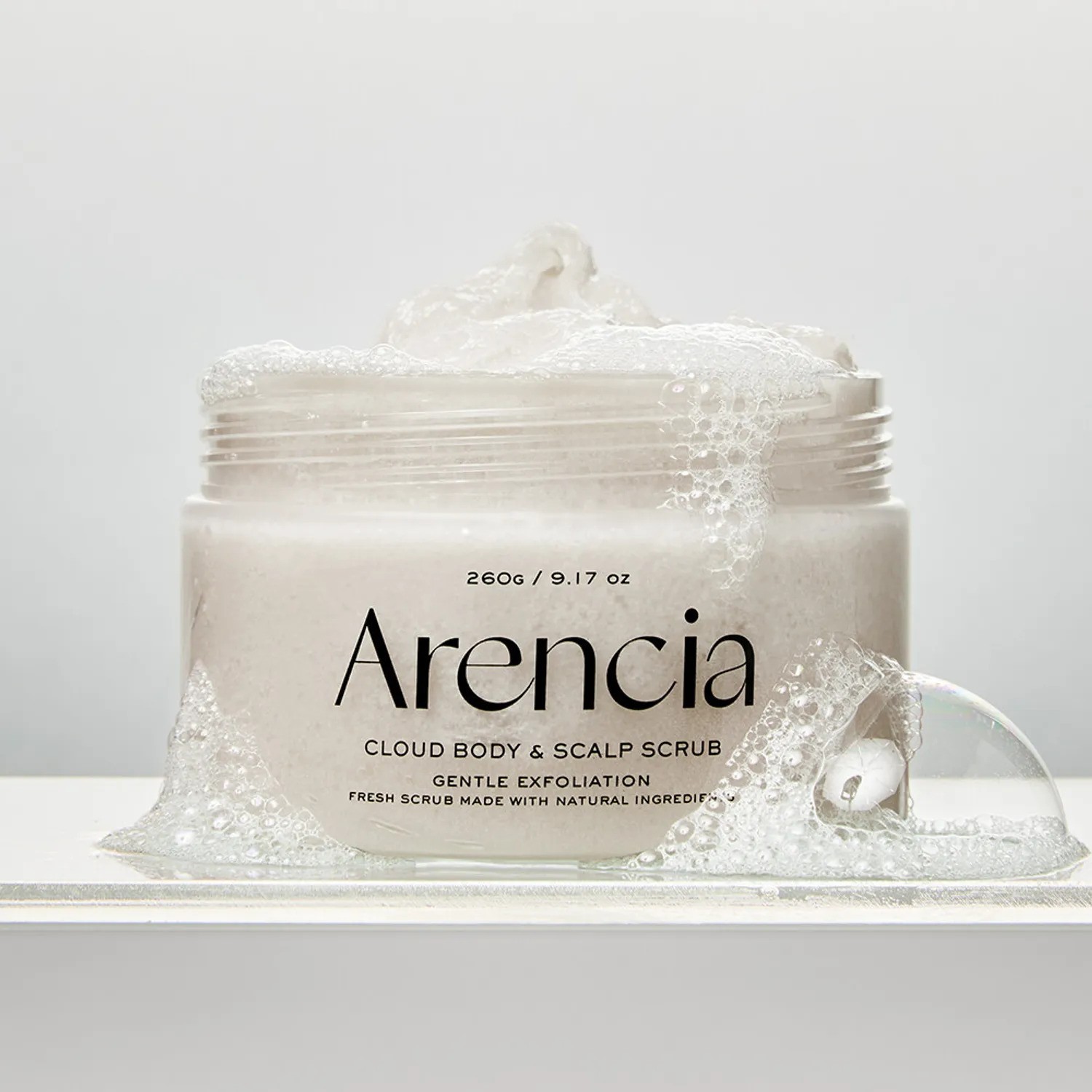 ARENCIA Fresh Cloud Scrub White Tea & Neroli 260g